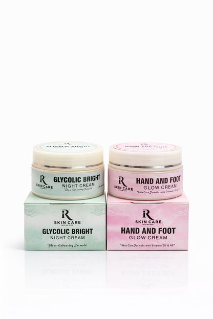 Night Care Bundle For Face and Hand and foot
