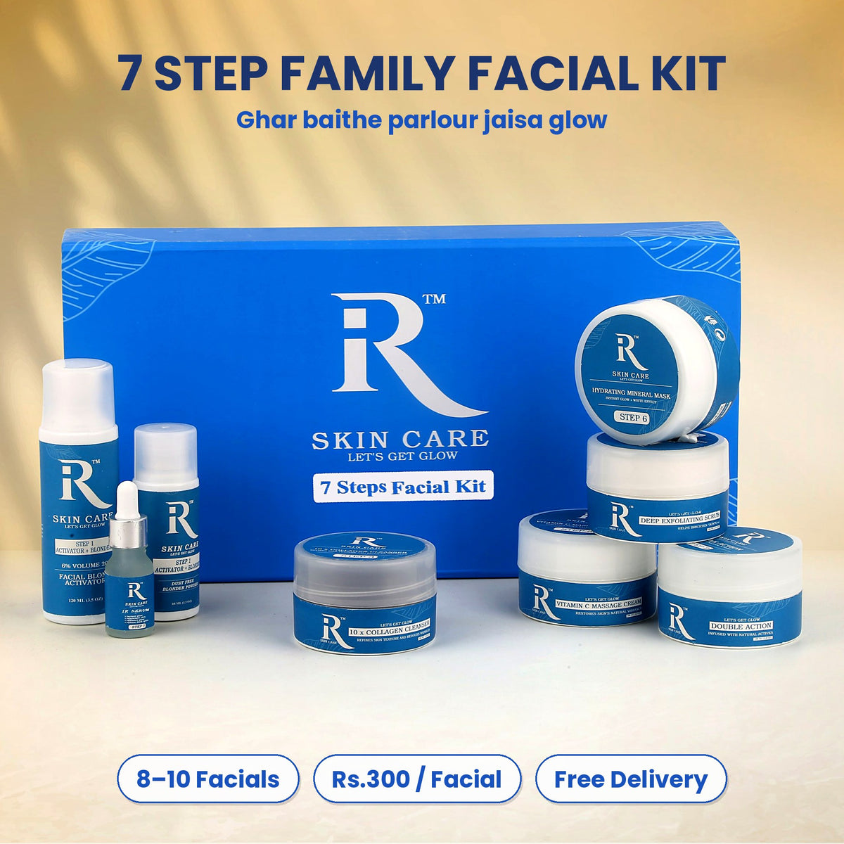 IR SkinCare 7 Step Family Kit
